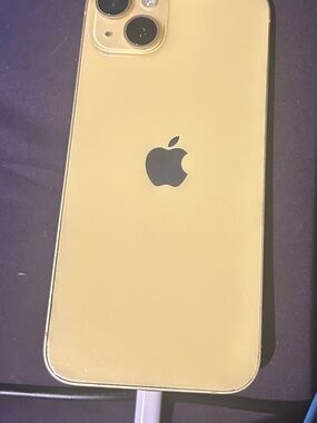 Apple IPHONE 14 PLUS 256 yellow used on Verizon